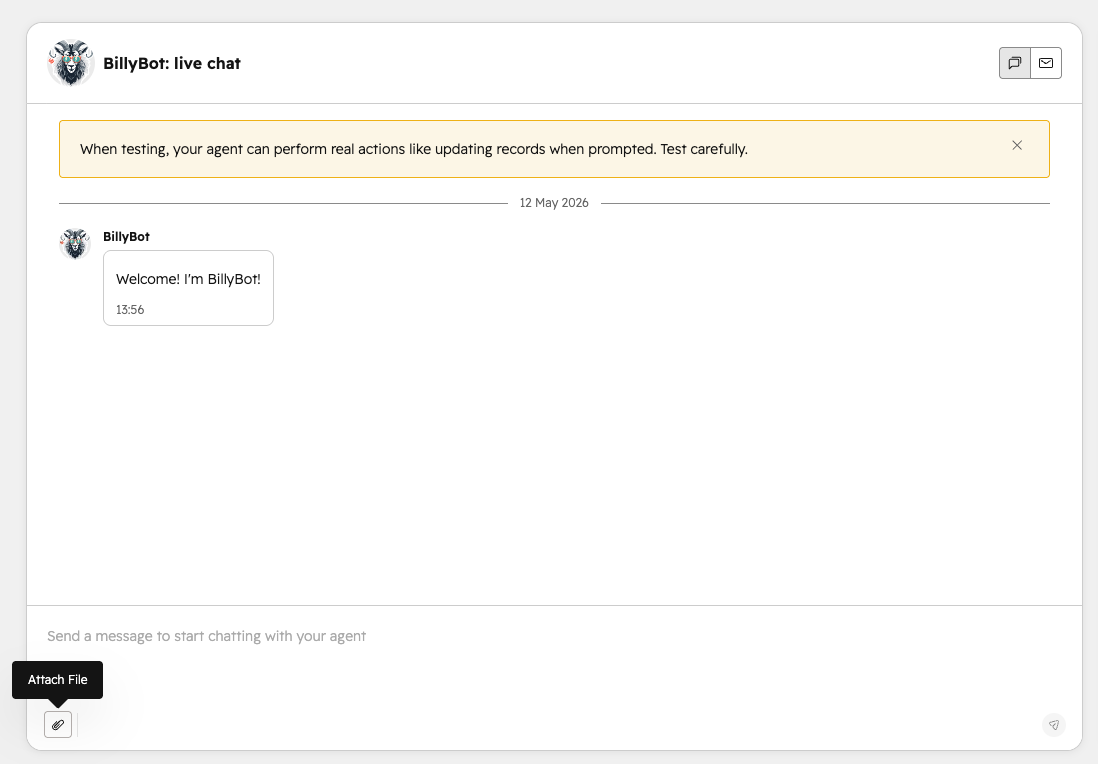 PDFs as attachments in Customer Agent&nbsp;