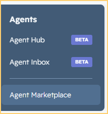 Find additional agents in the Agent Marketplace