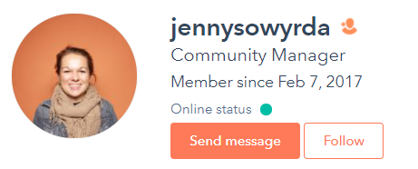 Jenny Sowyrda hubspot community