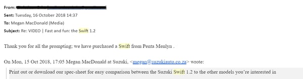 Suzuki case study 2018 email 1