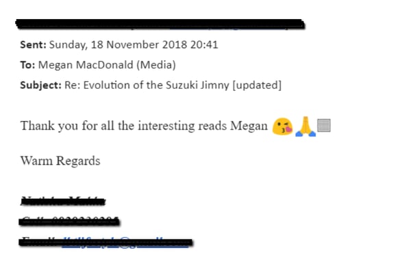 Suzuki case study 2018 email 4