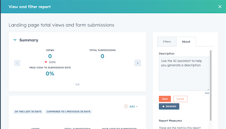 view-filter-report